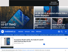 Tablet Screenshot of mobilenet.cz